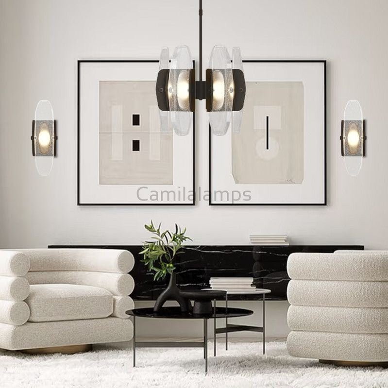 Aute Led Round Chandelier 15″ - Camilalamps - Ca-1aute-1BZ