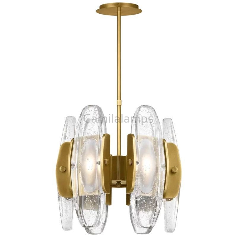Aute Led Round Chandelier 15″ - Camilalamps - CA - aute - BS