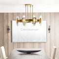Aute Led Round Chandelier 40″ - Camilalamps - CA - aute - 40BZ
