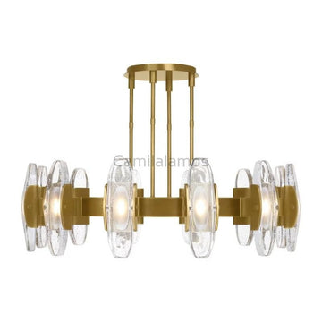 Aute Led Round Chandelier 47″ - Camilalamps - Ca-1aute-147BS