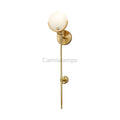 Ava Brass Wall Lamp - Camilalamps - VKW - 240303 - 001