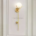 Ava Brass Wall Lamp - Camilalamps - VKW - 240303 - 001
