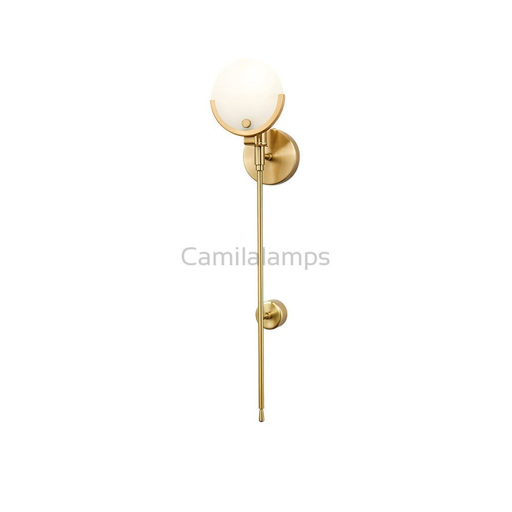 Ava Brass Wall Lamp - Camilalamps - VKW - 240303 - 001