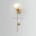 Ava Brass Wall Lamp - Camilalamps - VKW - 240303 - 001