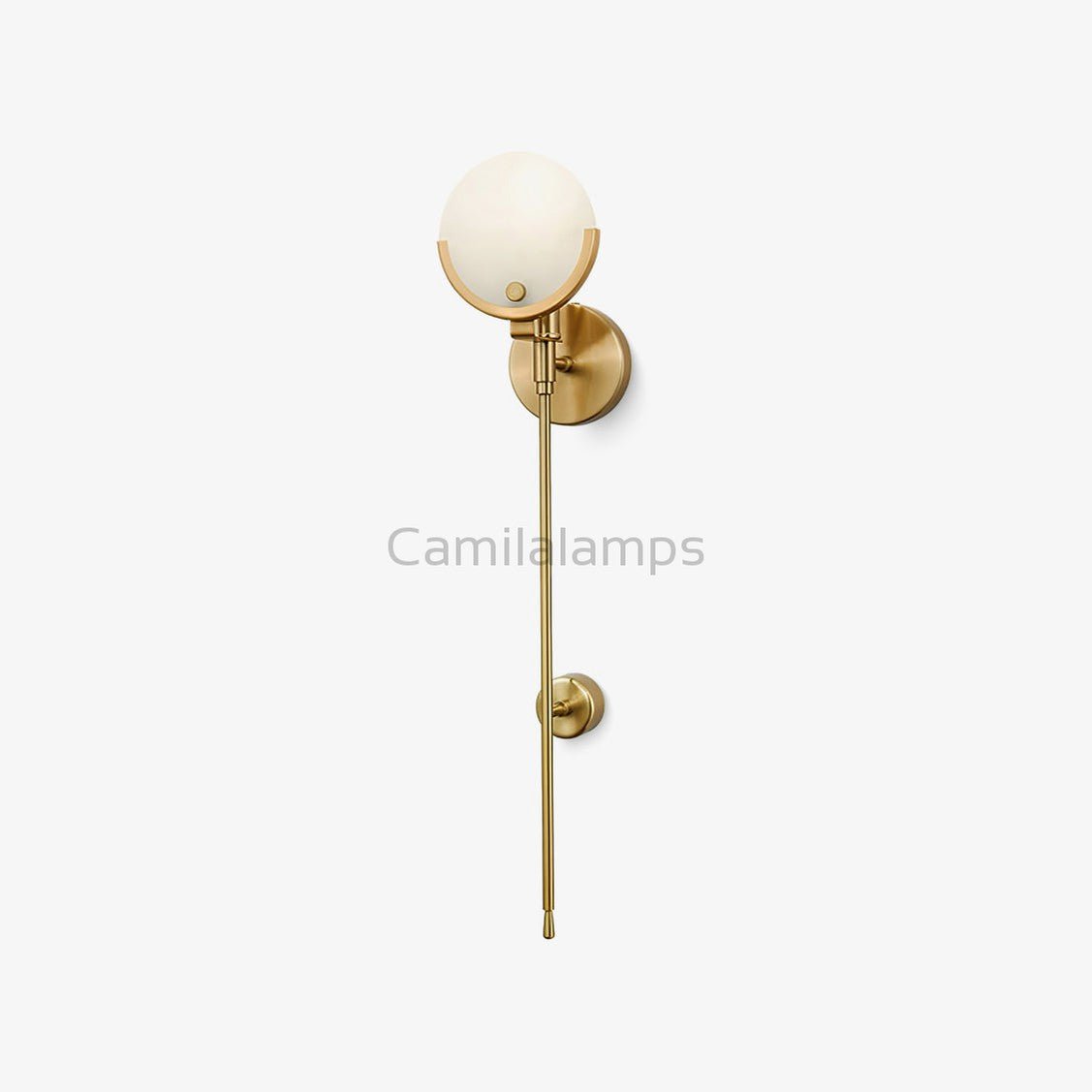 Ava Brass Wall Lamp - Camilalamps - VKW - 240303 - 001