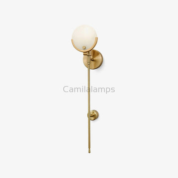 Ava Brass Wall Lamp - Camilalamps - VKW - 240303 - 001