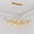 Avis Clear Crystal Branch Chandelier - Camilalamps - ILC0568