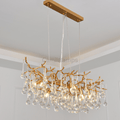 Avis Clear Crystal Branch Chandelier - Camilalamps - ILM0567