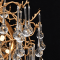 Avis Clear Crystal Ring Branch Chandelier - Camilalamps - ILC0579