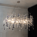 Avis Crystal Raindrop Branch Chandelier - Camilalamps - ILM1385
