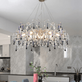 Avis Crystal Raindrop Branch Chandelier - Camilalamps - ILC1385