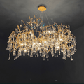 Avis Crystal Raindrop Branch Chandelier - Camilalamps - ILM0531