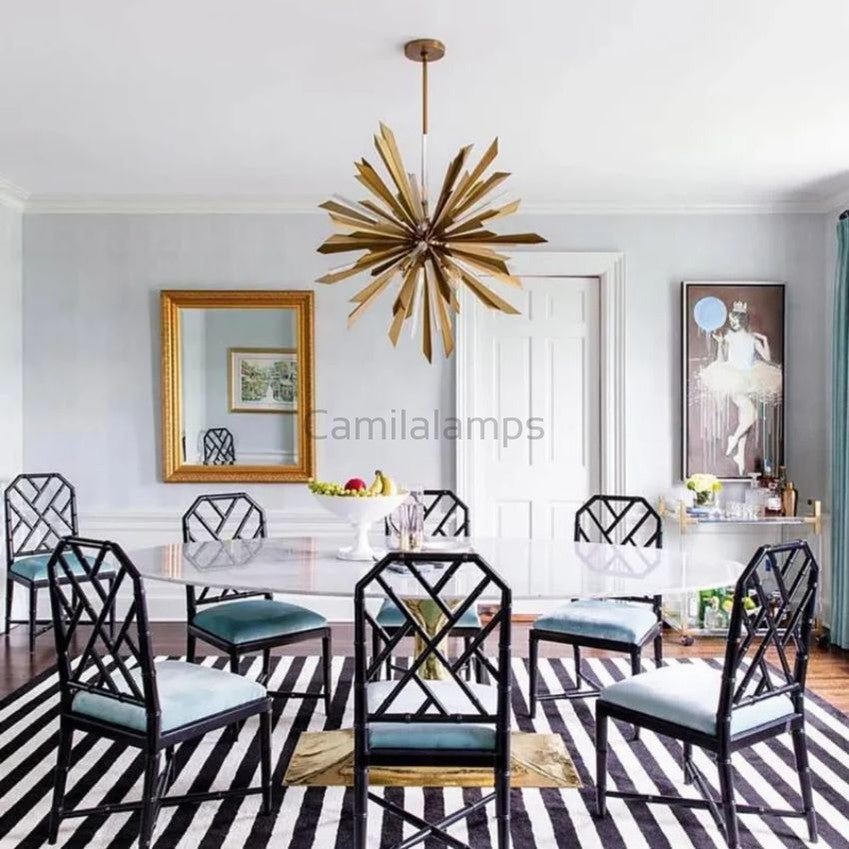 Axel Crystal Sputnik Chandelier - Camilalamps - Ca-1TCSC36-1051