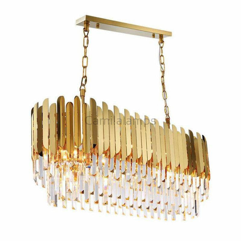 Keira Modern Crystal Chandelier for Dining Room