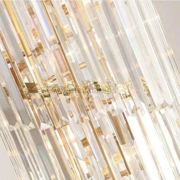 Bahay 2 - Story Crystal Round Chandelier - Camilalamps - Ca-1Ba2023-1C1459