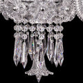 Bakala Elegance Candle Crystal Wall Sconce With Bell - Camilalamps - CA - ECB - 371 - 001