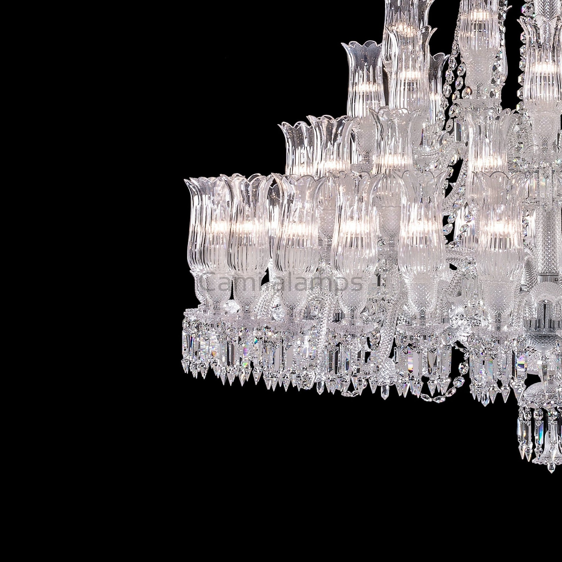 Bakala Large Entrance Crystal Chandelier - Camilalamps - Ca-1BLE-1377-1001