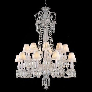 Bakala Long Neck Zenith Crystal Chandelier - Camilalamps - CA - LNZ - 388 - 002