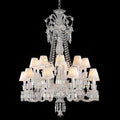 Bakala Long Neck Zenith Crystal Chandelier - Camilalamps - Ca-1LNZ-1388-1002