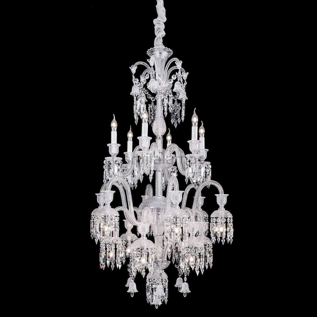 Bakala Luxury Solstice Crystal Chandelier - Camilalamps - Ca-1LSB-1383-1001