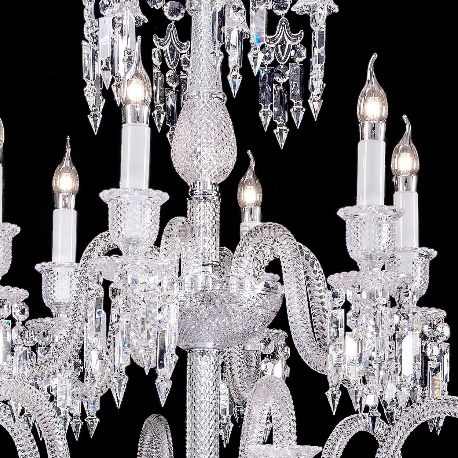 Bakala Luxury Solstice Crystal Chandelier - Camilalamps - Ca-1LSB-1383-1001