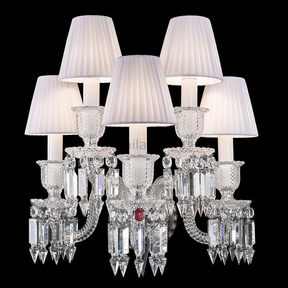 Bakala Luxury Zenith Crystal Wall Sconces - Camilalamps - CA - LBZ - 380 - 001