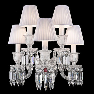 Bakala Luxury Zenith Crystal Wall Sconces - Camilalamps - CA - LBZ - 380 - 001