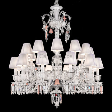 Bakala Short Neck Zenith Crystal Chandelier - Camilalamps - CA - BSN - 387 - 001