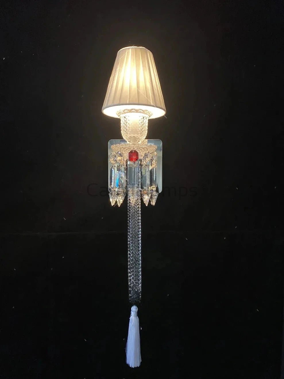 Bakala Style Zenith Crystal Wall Sconce - Camilalamps - CA - BSZ - 397 - 001