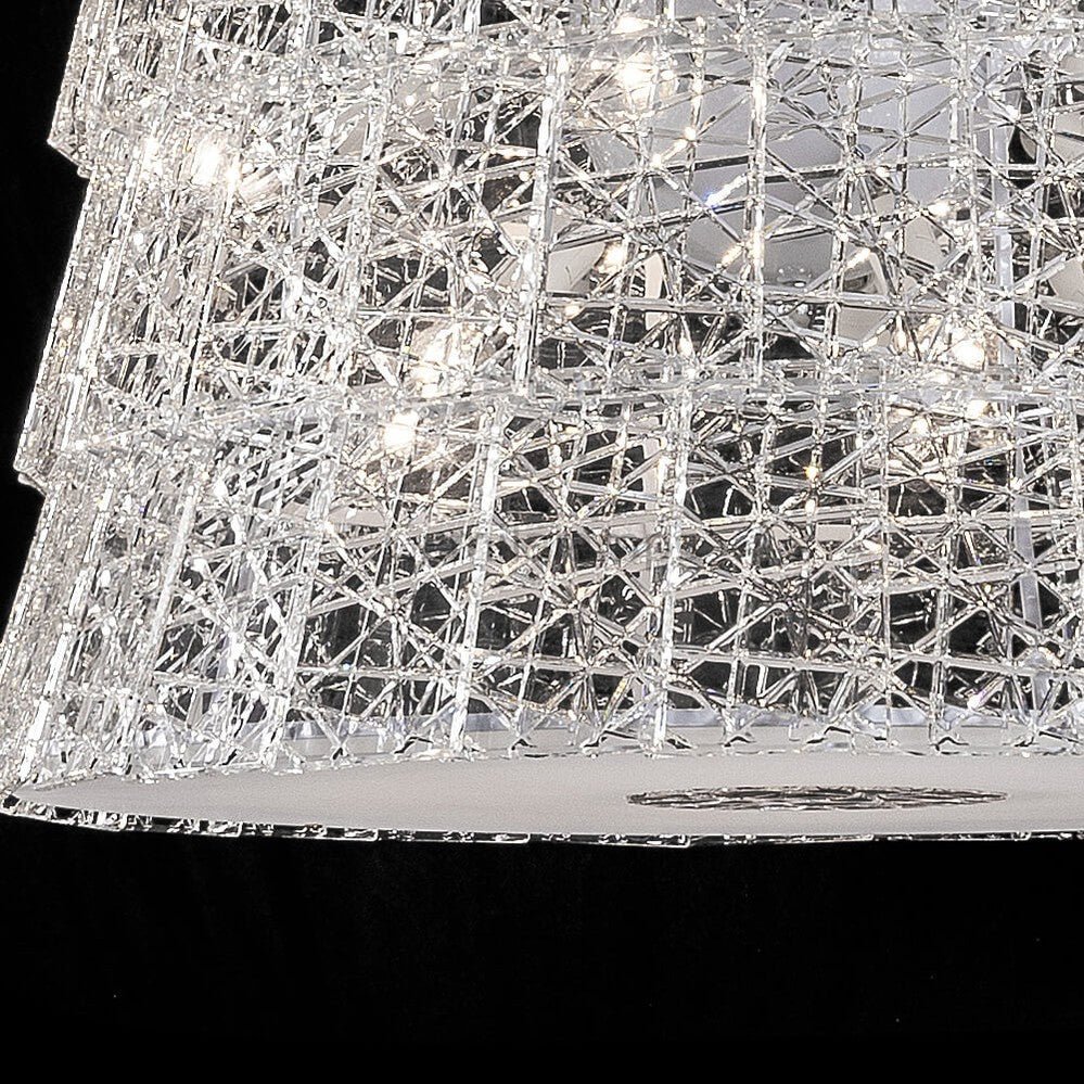 Bakala Tuile De Cristal Frozen Crystal Chandelier - Camilalamps - Ca-1367-1001