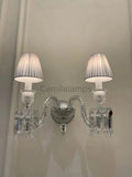 Bakala Zenith Crystal Wall Sconce 2 Light - Camilalamps - CA - ZBC - 389 - 001