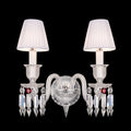Bakala Zenith Crystal Wall Sconce 2 Light - Camilalamps - CA - ZBC - 389 - 001