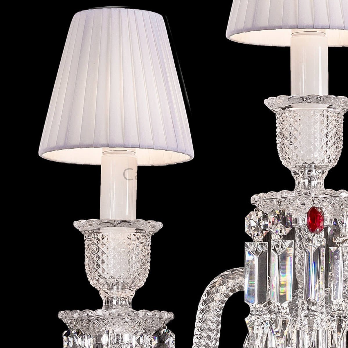 Bakala Zenith Crystal Wall Sconce 3 Light - Camilalamps - CA - ZBC - 384 - 001