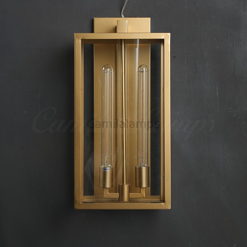 Baker Modern Lantern Wall Sconces - Camilalamps - CAM1040