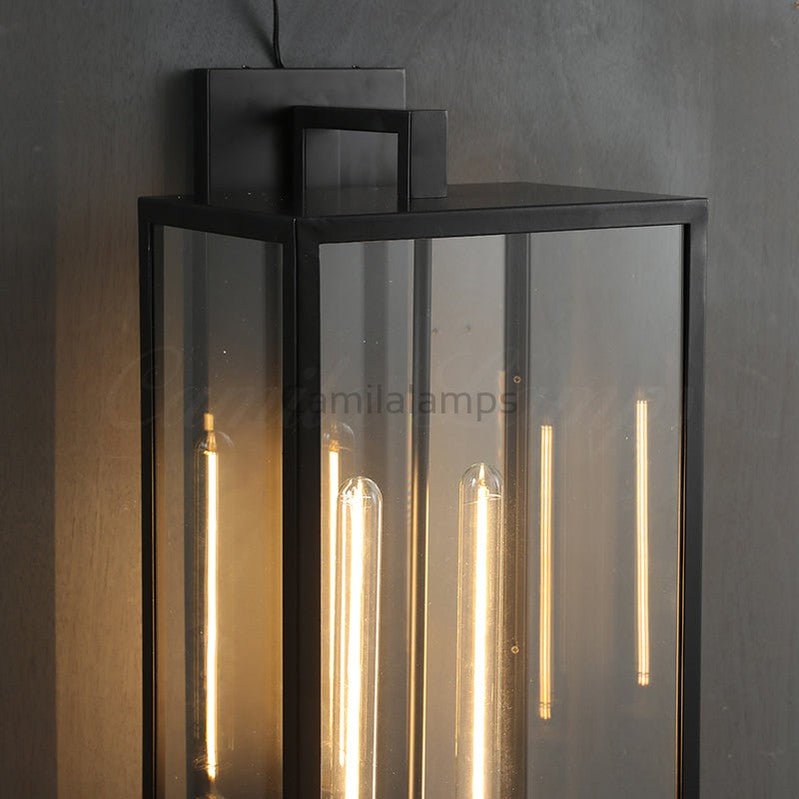 Baker Modern Lantern Wall Sconces - Camilalamps - CAM1040