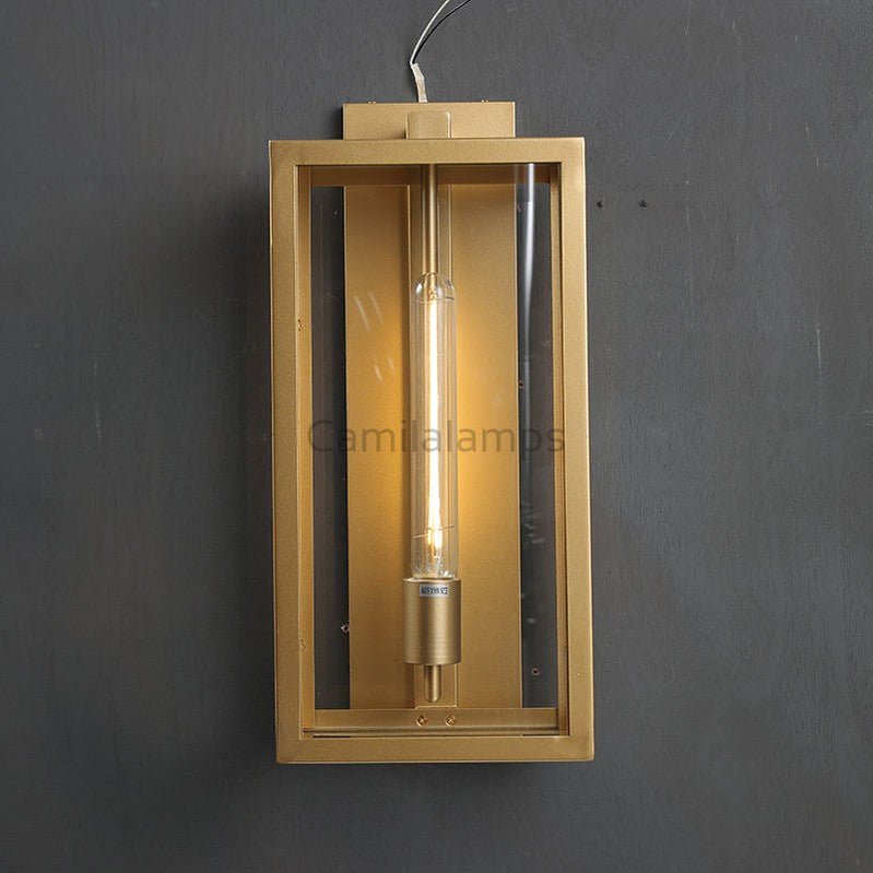 Baker Modern Lantern Wall Sconces - Camilalamps - CAM1039