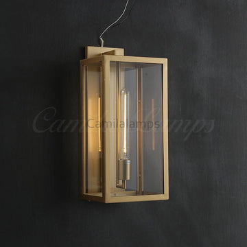 Baker Modern Lantern Wall Sconces - Camilalamps - CAM1039