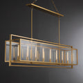 Baker Modern Rectangular Chandelier 54