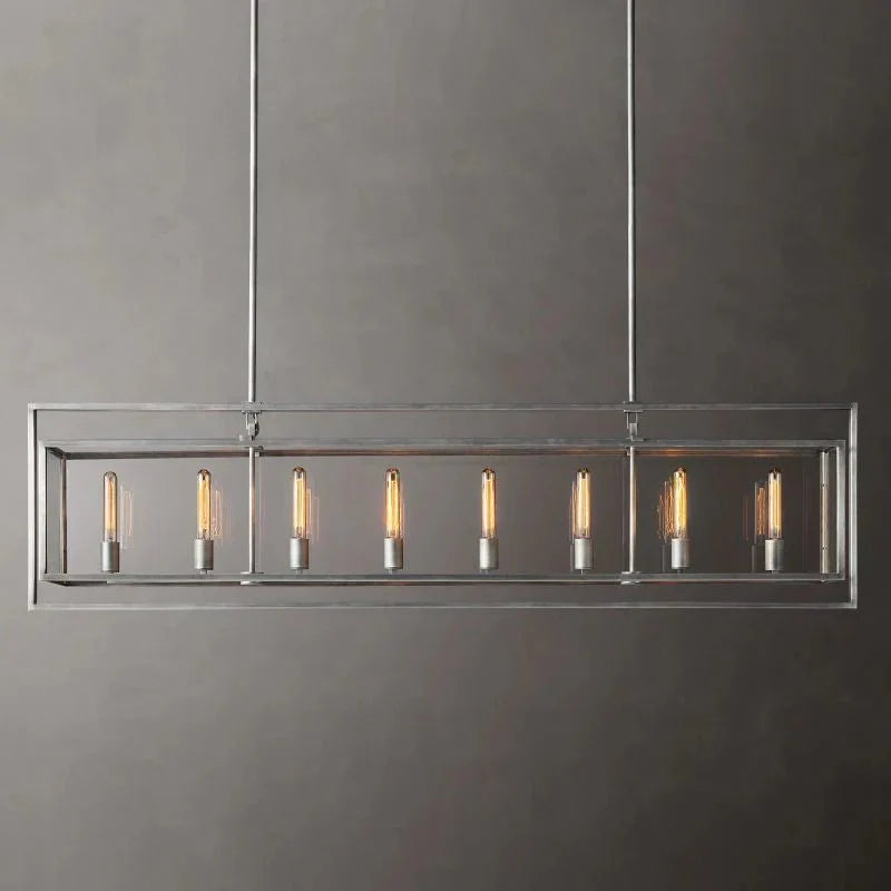 Baker Modern Rectangular Chandelier 54"72" - Camilalamps - CA - 1ZA0012