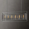 Baker Modern Rectangular Chandelier 54