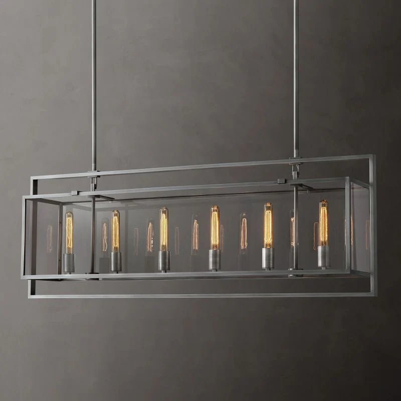 Baker Modern Rectangular Chandelier 54"72" - Camilalamps - CAM1055