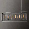 Baker Modern Rectangular Chandelier 54