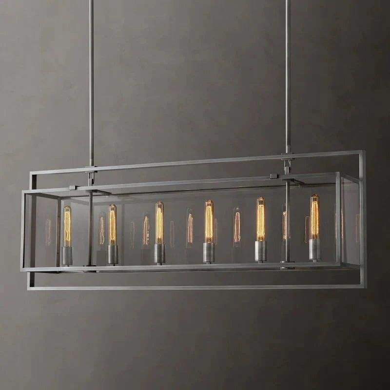 Baker Modern Rectangular Chandelier 54"72" - Camilalamps - CAM1055