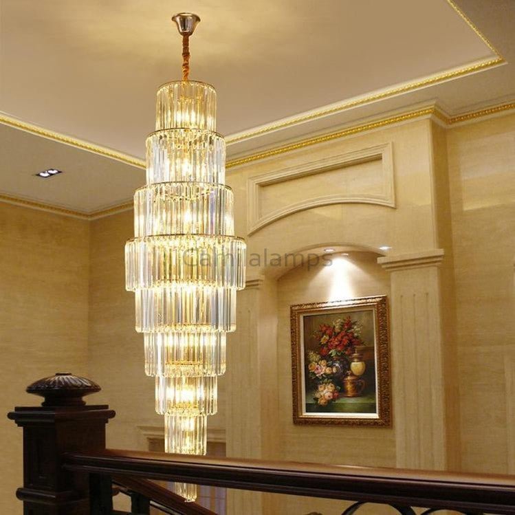Bastian Multiple Tier Crystal Chandelier - Camilalamps - Ca-1a-1539
