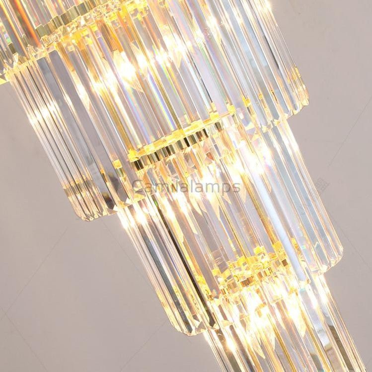 Bastian Multiple Tier Crystal Chandelier - Camilalamps - Ca-1a-1539
