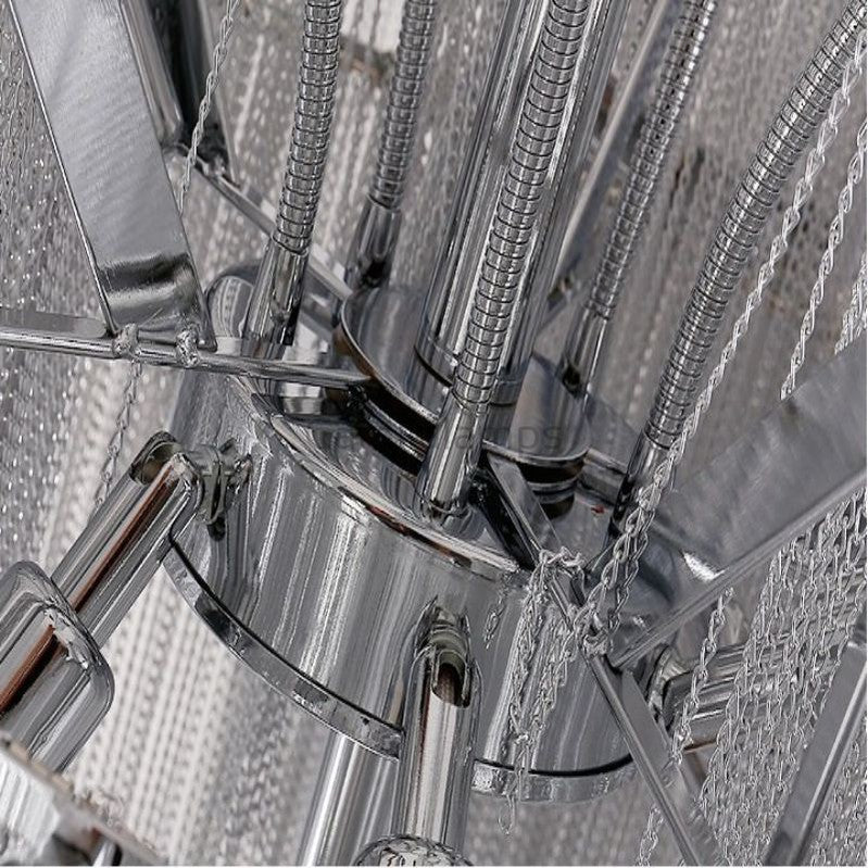 Baucis Aluminum Chain Tassel Chandelier - Camilalamps - OL-1aluCinuC-1337