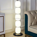 Beaded Floor Lamp and Marble Base - Camilalamps - Beade - 1304 - 1