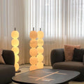 Beaded Floor Lamp and Marble Base - Camilalamps - Beade - 1304 - 2