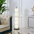Beaded Floor Lamp and Marble Base - Camilalamps - Beade - 1304 - 1