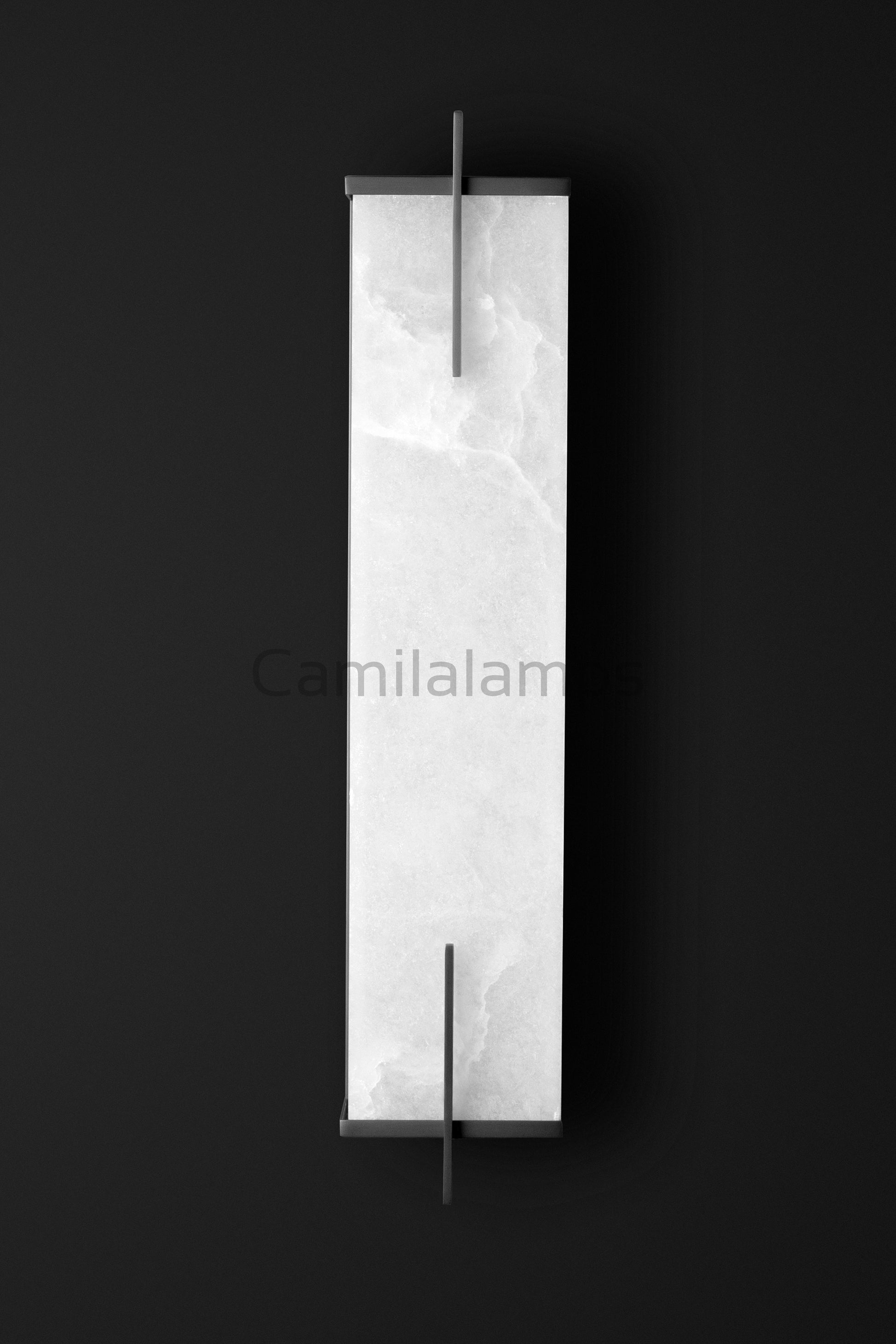 Beckett Alabaster Wall Sconce - Camilalamps - CA - Becke - 1754 - 003